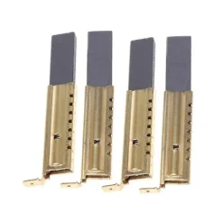 Outlet 4 st/set Tvättmaskin Motor Kolborste Insats L94mf7 kompatibel med Tvättmaskin