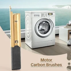 Clearance 4 st/set tvättmaskin motor kolinsatser borstar L94mf7 för