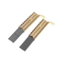 4 st/set Tvättmaskin Motor Kolborste Insats L94MF7 för Tvättmaskin[D] GoldBlack Gray