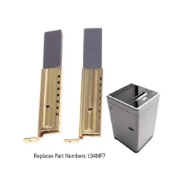 Best 4 st/set Tvättmaskin Motor Kolborste Insats L94mf7 kompatibel med Tvättmaskin