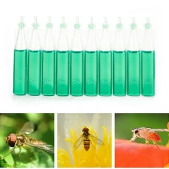 Clearance 10 Styck Fruktfluga lockande 2ml Trap Bait Biodlingsbikupa också