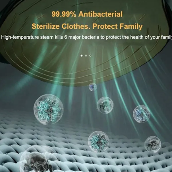 Hot 1 styck (Grön) Bärbar Mini Strykjärn, Mikro Strykjärn Ångare