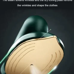 Hot 1 styck (Grön) Bärbar Mini Strykjärn, Mikro Strykjärn Ångare