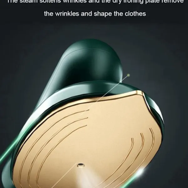 Hot 1 styck (Grön) Bärbar Mini Strykjärn, Mikro Strykjärn Ångare