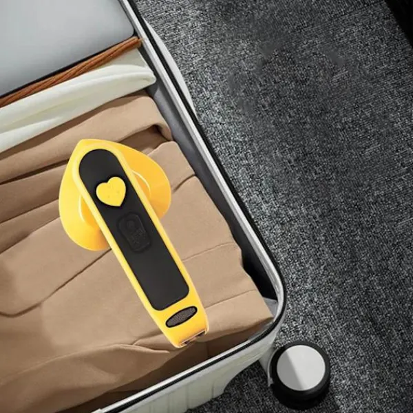 Online 1 styck (Gul) Bärbar Mini Strykjärn, Handhållen Ånga