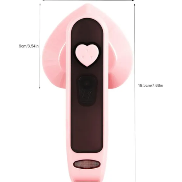 Online 1 styck (Rosa) Bärbar Mini Strykjärn, Handhållen Ångstrykjärn,