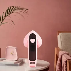 Online 1 styck (Rosa) Bärbar Mini Strykjärn, Handhållen Ångstrykjärn,