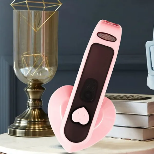 Online 1 styck (Rosa) Bärbar Mini Strykjärn, Handhållen Ångstrykjärn,