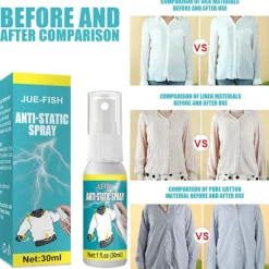 Discount AVANA 1 stycke 30ml antistatisk spray för hushåll, antistatisk spray för kläder