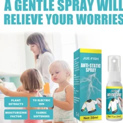 Discount AVANA 1 stycke 30ml antistatisk spray för hushåll, antistatisk spray för kläder