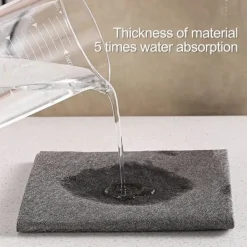 7 stycken 30*30cm magiska dukar för fönsterputsning, vatten