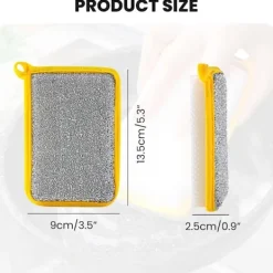 Discount 10 stycken disksvampar, dubbelsidig köksduk, multifunktionssvamp, diskrengöringsmatta, köksdiskrengöringsverktyg 10pcs