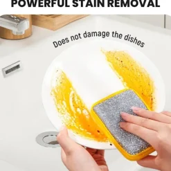 Discount 10 stycken disksvampar, dubbelsidig köksduk, multifunktionssvamp, diskrengöringsmatta, köksdiskrengöringsverktyg 10pcs
