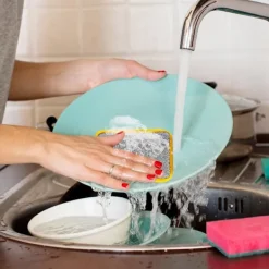 Discount 10 stycken disksvampar, dubbelsidig köksduk, multifunktionssvamp, diskrengöringsmatta, köksdiskrengöringsverktyg 10pcs