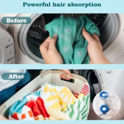 New 12 stycken djurhårborttagare, tvättmaskinsluddboll för tvättmaskin, tvättbollar mot djurhår