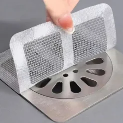 Best 100 Stycken Dusch Hårfångare Hårda Träningsdekaler Hår Avloppsdekaler Avlopp Hårfångare, Fyrkantiga Golvbrunnsdekaler