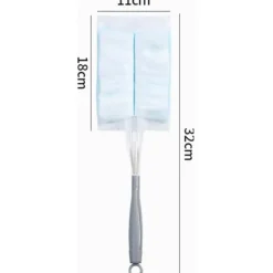 Discount OCEAN 20 stycken engångsdammningsverktyg Elektrostatisk dammvippa för rumstädning med 2 handtag för dammning av flera ytor i hemmet, tak och möbler