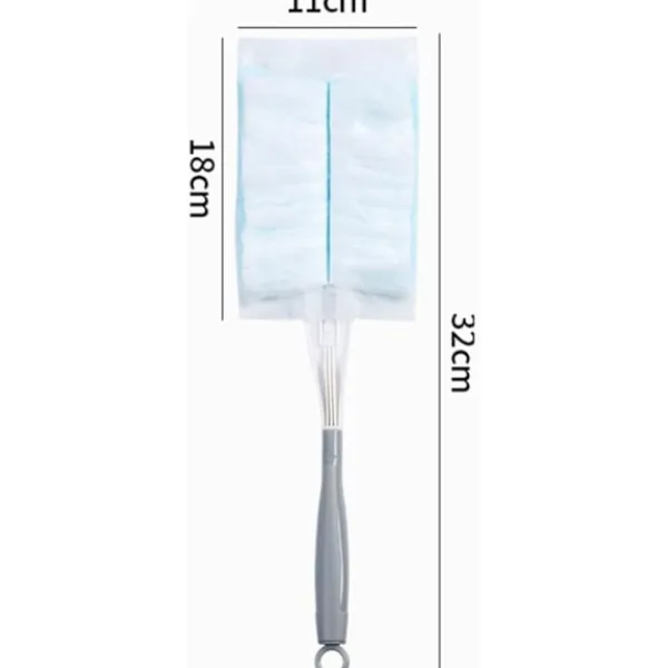 Discount OCEAN 20 stycken engångsdammningsverktyg Elektrostatisk dammvippa för rumstädning med 2 handtag för dammning av flera ytor i hemmet, tak och möbler