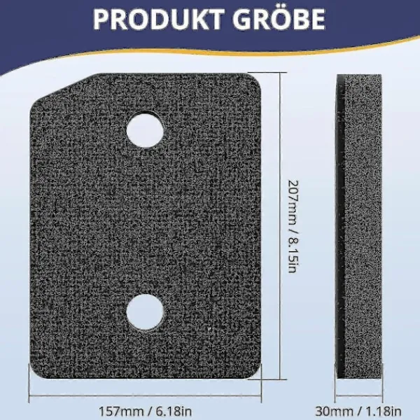 Online GIFT OF G 4 stycken filter Kompatibla med Miele T1-serien torktumlare 9164761 reservdel torktumlare fin/grov 207 x 157 x 30 mm tumbl