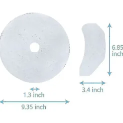 Hot 25 stycken kompatibla torktumlarens avgasfilteruppsättning ersättning