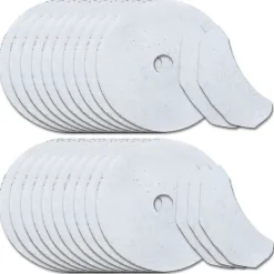 Online 25 stycken kompatibla torktumlare avgasfilter set ersättning