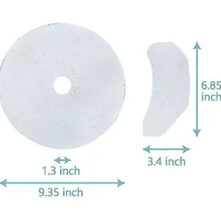 Online 25 stycken kompatibla torktumlare avgasfilter set ersättning