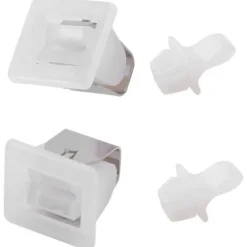 Hot 4 stycken lämpliga för 306436 279570 torktumlare dörrlås kit, lämplig för klädtorkar-AR