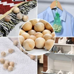 Clearance 50 stycken malskydd malskydd malkulor av cederträ luktbollar malstopp