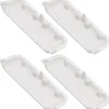 Outlet 4 stycken Passar för W10861225 W10714516 Torktumlare Dörrhandtag Ersättningsdelar Ersättning AP