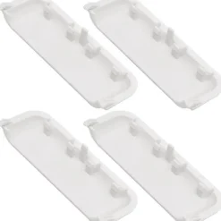 Outlet 4 stycken Passar för W10861225 W10714516 Torktumlare Dörrhandtag Ersättningsdelar Ersättning AP