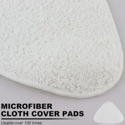 Clearance 8 stycken påfyllning för Vileda ångmopp, mikrofibermoppöverdrag kompatibelt med Vileda Steam och Vileda Steam Plus ångrengörare