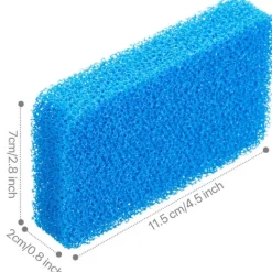 Best OCEAN 10 stycken Silikon Disksvampar Silikon Skrubbsvamp Återanvändbar Köks Skrubb Rengöringssvamp Mjuk Disksvamp för Diskar Frukt Grönsaker