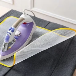 Online 8 stycken Strykduk, Strykunderlägg för Enkel Strykning och Skydd, Skyddande Nätduk Strykdukspad 60 X 40 (Slumpmässig Färg)