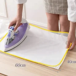 8 Stycken Stryknät, Strykduk för Enkel Strykning och Skydd, Skyddande Mesh Tyg Strykduk 60 X 40 (Slumpmässig Färg) [DB]