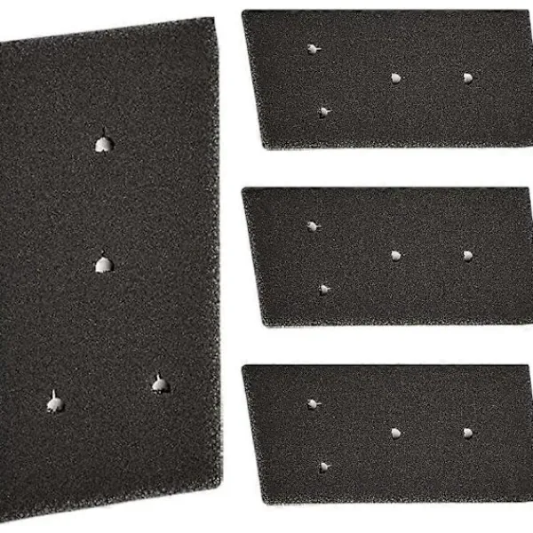 New 4 stycken Svampfilter för Whirlpool, Torktumlare Filtermatta 481010716911 23*11.5cm