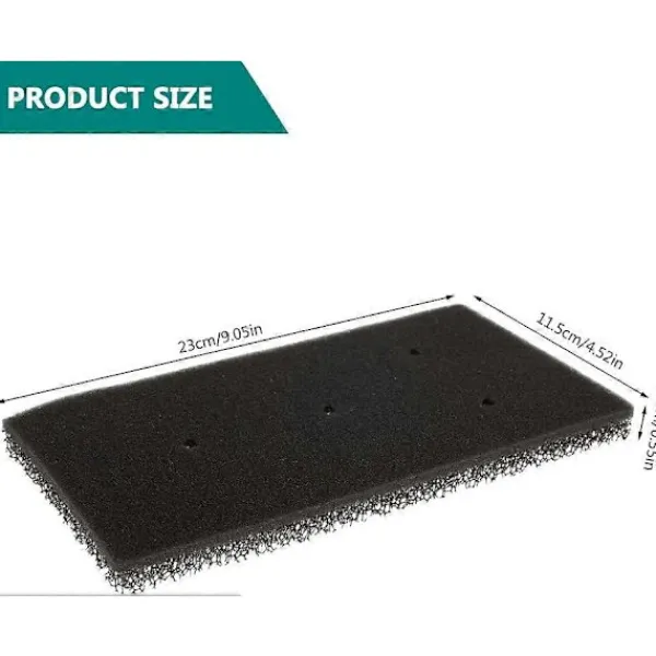 New 4 stycken Svampfilter för Whirlpool, Torktumlare Filtermatta 481010716911 23*11.5cm