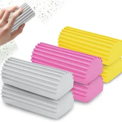 Discount 6 stycken återanvändbara dammsvampar, absorberande svampar, mångsidiga höabsorberande rengöringssvampblock{YFL}
