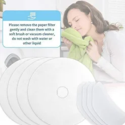 Sale 30 Stycken Torktumlare Avgasfilter, Universell Portabel Torktumlare Luddfilter Ersättning För Panda//