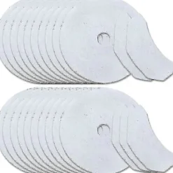 Sale 30 stycken torktumlare avgasfilter, universal bärbar torktumlare luddfilter ersättning kompatibel.