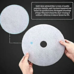 Sale 30 stycken torktumlare avgasfilter, universal bärbar torktumlare luddfilter ersättning kompatibel.