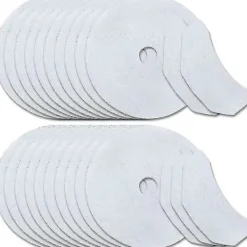 Outlet unbranded 30 stycken torktumlarens avgasfilter, universellt bärbart torktumlarens luddfilterbyte kompatibelt med