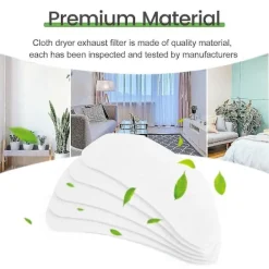 Discount 30 stycken torktumlarens avgasfilter, universellt bärbart torktumlarens luddfilterbyte för Panda/Hao