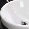 Hot 2 stycken tvättborste för rengöring av avlopp Flexibel avloppsborste för hår catcher för igensättning av tvättställ (2 stycken)