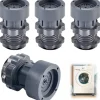 Clearance 4 stycken tvättmaskins anti-vibrationsmattor, justerbara tvättmaskins anti-vibrationsdynor, anti-vibrationsfötter för tvättmaskin