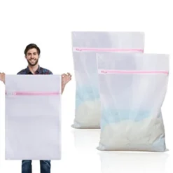 Best HEYU 2 Stycken Tvättnät 80cm x 60cm Stor Storlek Tvättpåse Tvätt