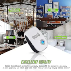 Online 4 stycken ultraljuds skadedjursavvisare elektronisk insektsbekämpning djurbekämpning