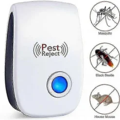 Best 4 Stycken Ultraljuds Skadedjursbekämpare Mot Möss Elektronisk Insektsbekämpare Djurbekämpare barn OTQ
