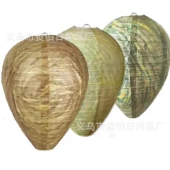 Hot 4 stycken vattentäta getingbo-lockbeten hängande getingavskräckande medel falska tyg getingbo giftfria bi-lockbeten avskräckande medel för hem och trädgård utomhus | Fyndiq