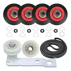 Clearance DMstore 4392067 Torktumlare Reparationskit &w10837240 Torktumlare Idler,279640 Idler Rulle Kompatibel Whirlpool,ersätter 4BY As shown