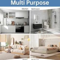 Discount 6 tum Torktumlarens Ventilationslock Utomhusvägg med Dämpad Backventil, Extern Utblåsningsväggventil, Rostfritt Stål Ventilationslock